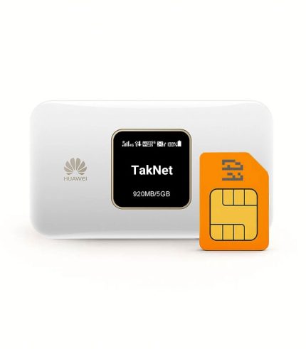 بسته اینترنت پرسرعت TD-LTE + مودم جیبی هواوی E5785